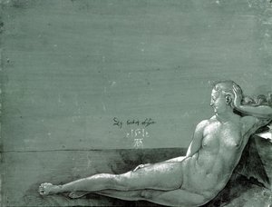 Nudo femminile reclinato
